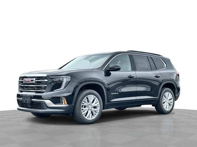 2026 GMC Acadia Elevation in Ebony Twilight Metallic — front three-quarter view