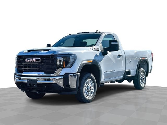 2026 GMC Sierra 2500 HD Pro in Summit White — front three-quarter view