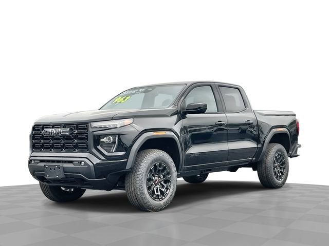 2026 GMC Canyon Elevation in Onyx Black — front three-quarter view