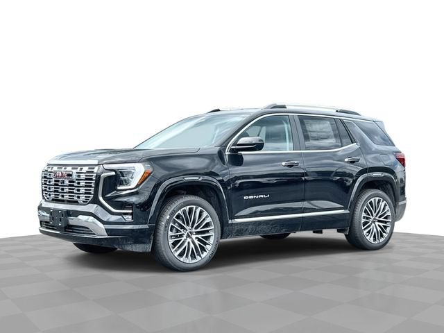 2027 GMC Terrain AWD Denali in Ebony Twilight Metallic — front three-quarter view